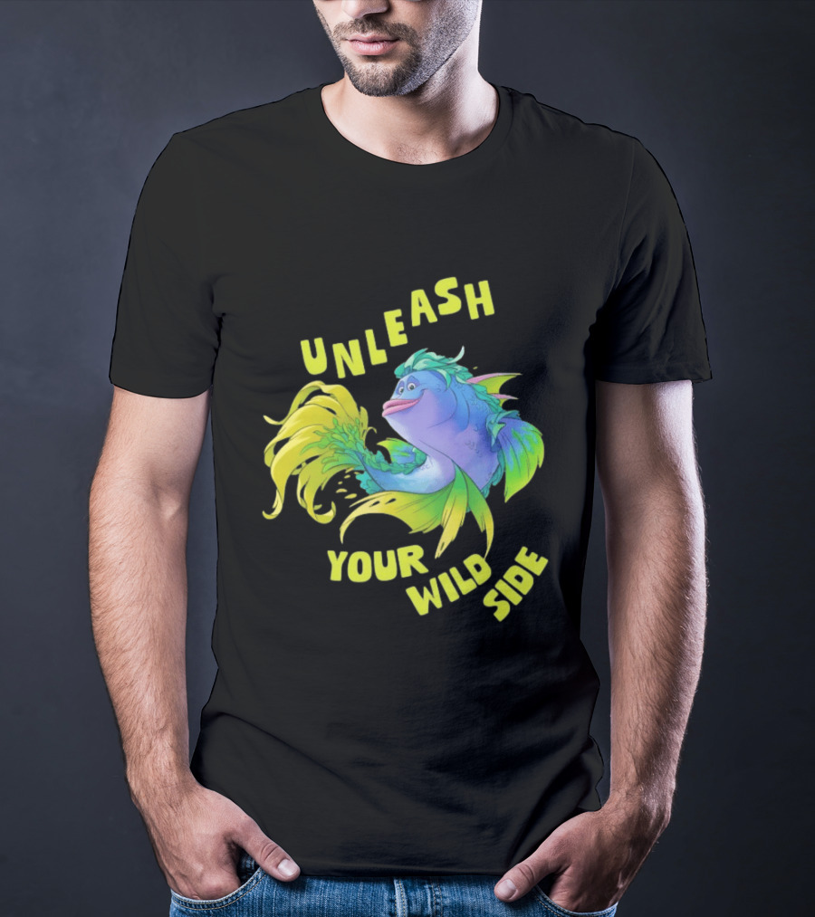 Unleash Your Wild Side Vibrant Fish Adventure T-Shirt