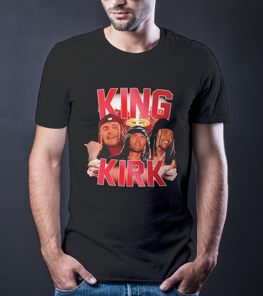 King Kirk Halo Three Expressions T-Shirt