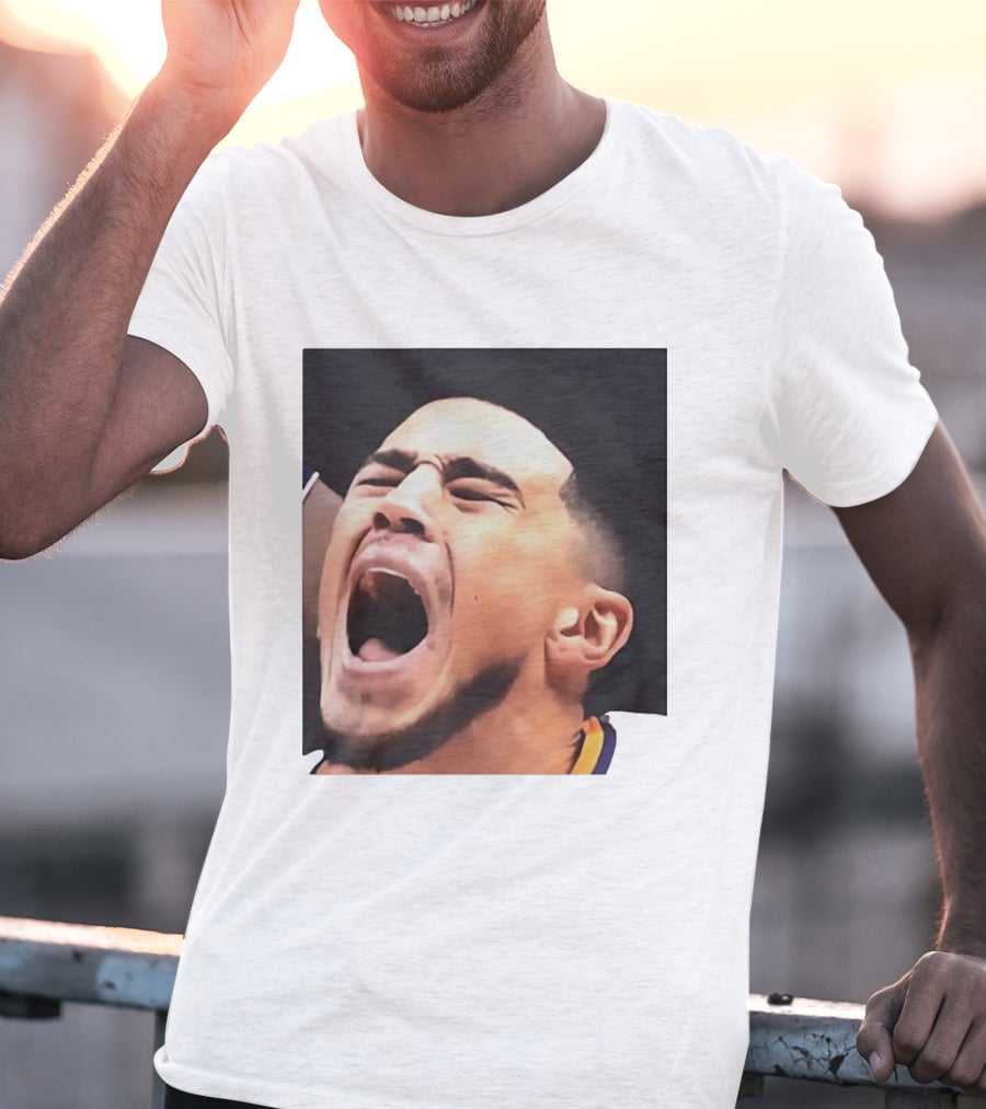 Phoenix Suns Devin Booker Big Face Basketball T-Shirt
