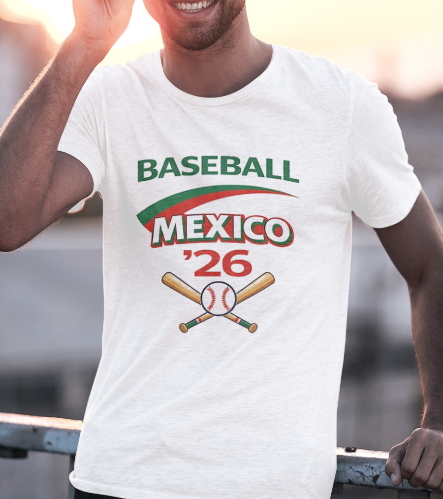 Mexico 2026 World Baseball Classic Fan Gear T-Shirt