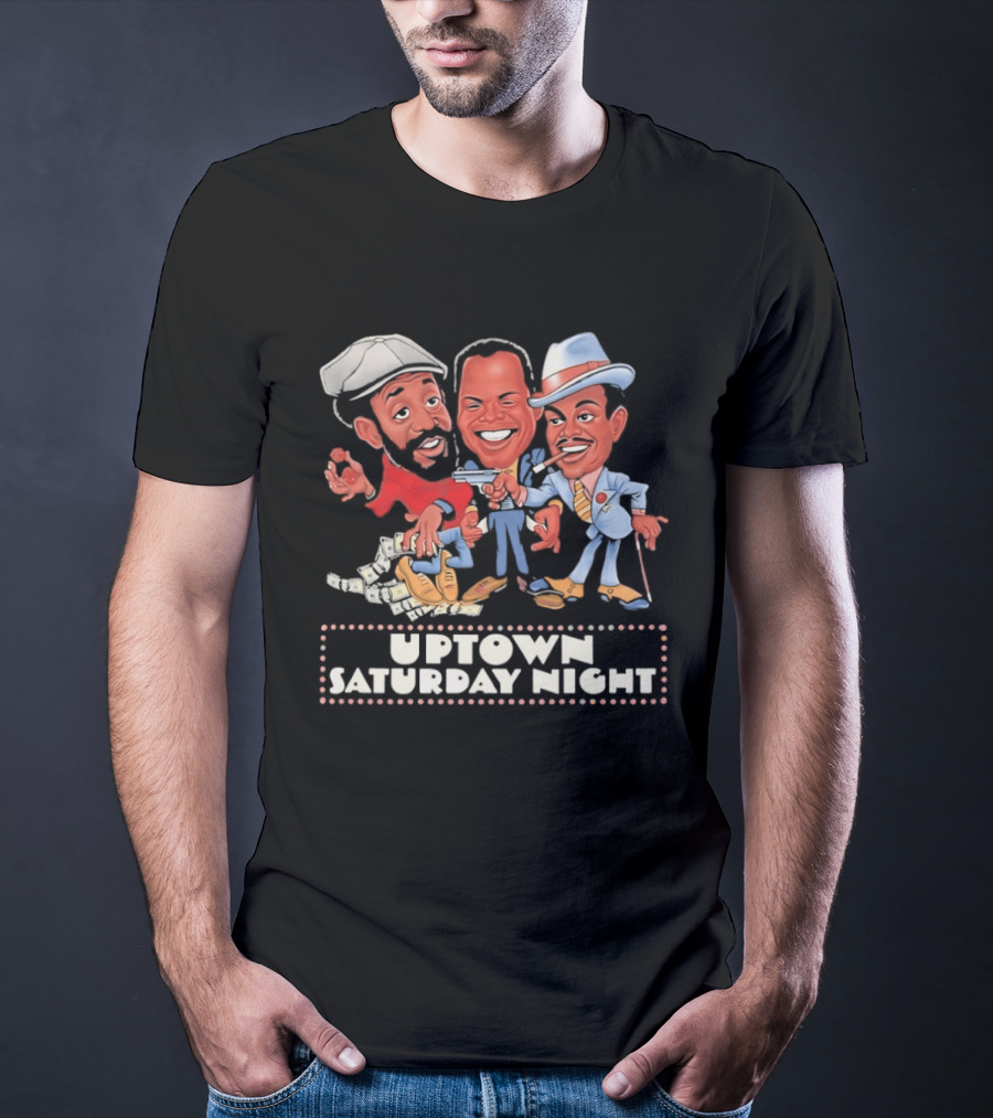 Uptown Saturday Night Caricature Preach Cochise Cooley High T-Shirt
