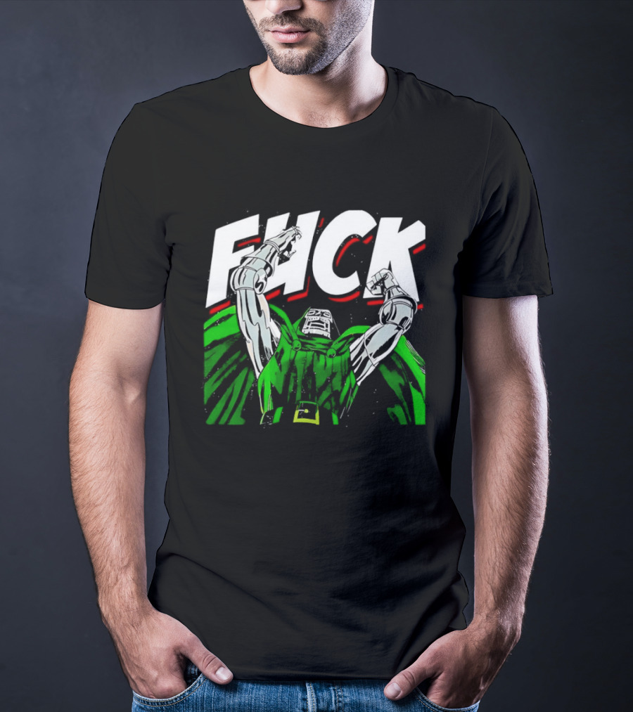 Doctor Doom Fuck Mavel Comics T-Shirt
