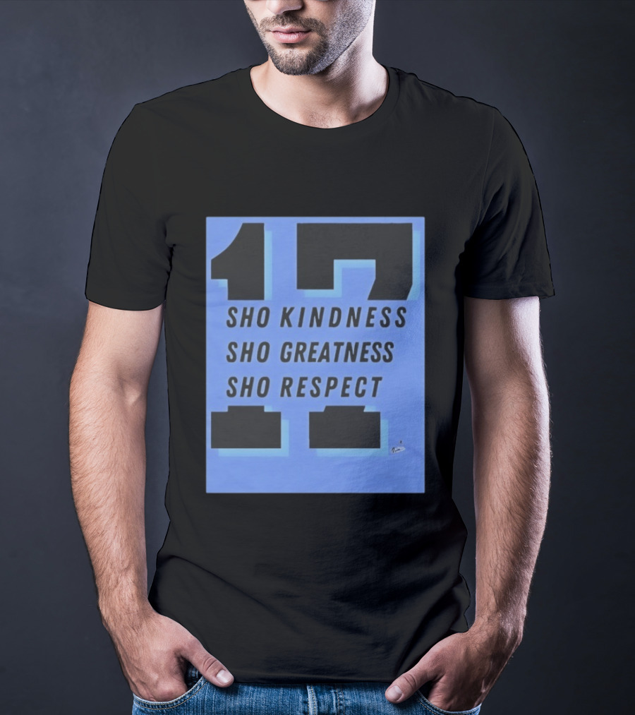 Shohei Ohtani 17 Sho Kindness Greatness Respect Dodgers T-Shirt