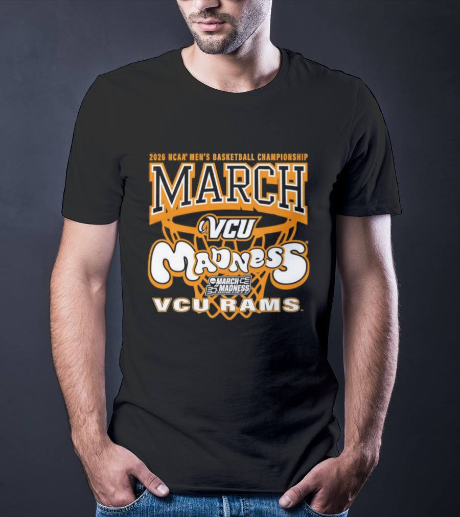 NCAA Basketball Championship 2026 VCU Rams March Madness T-Shirt