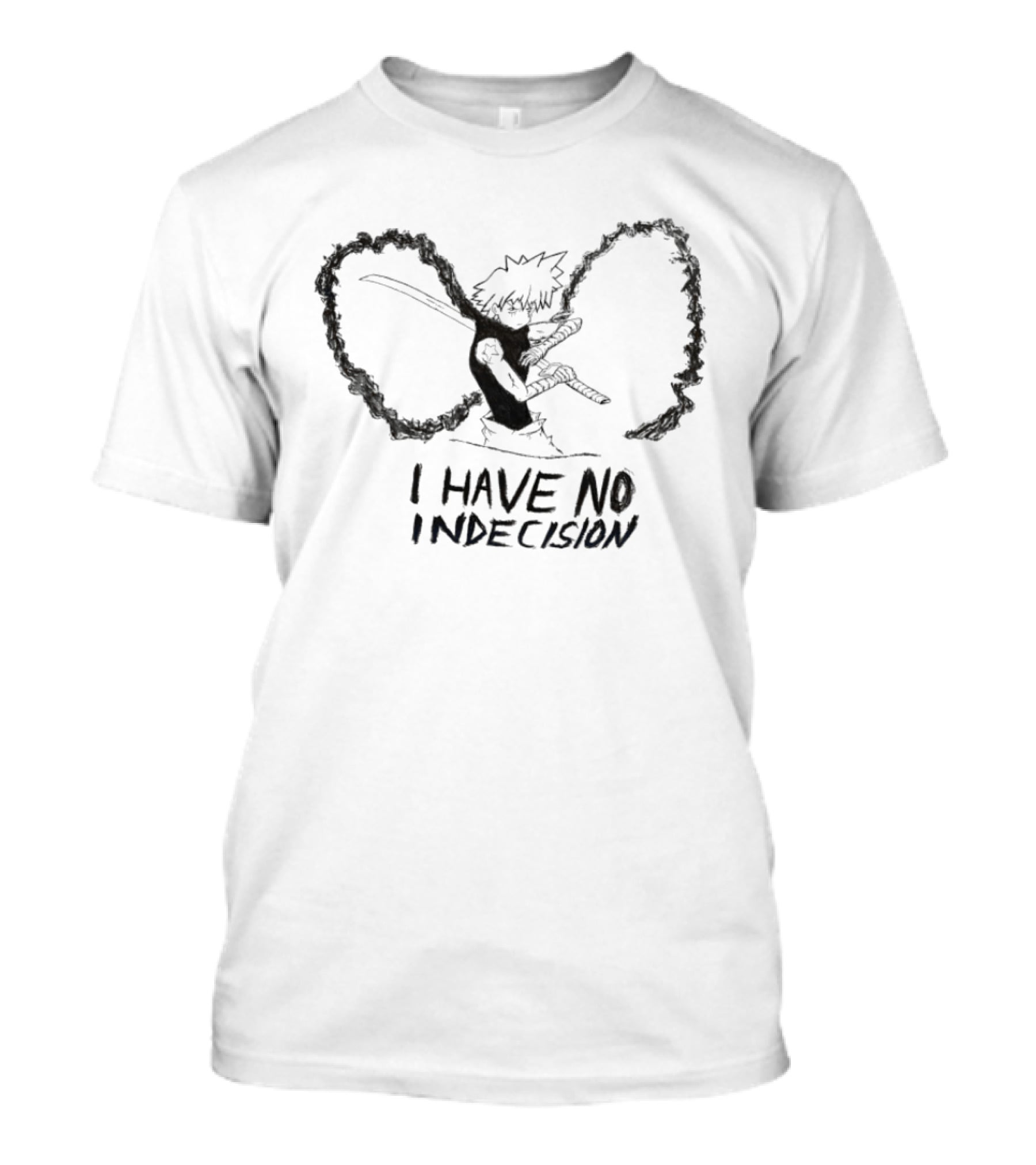 Black Star Ninja I Have No Indecision T-Shirt