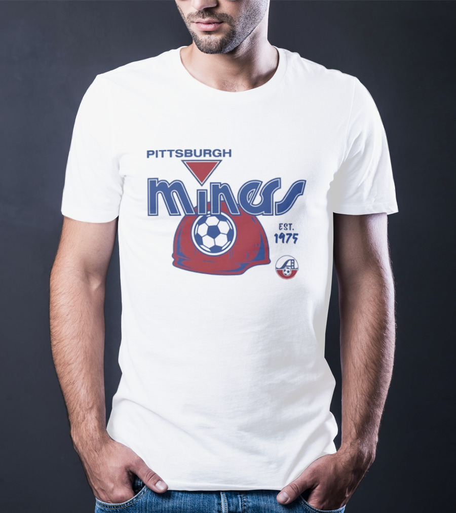 Pittsburgh Miners Soccer Est 1975 T-Shirt