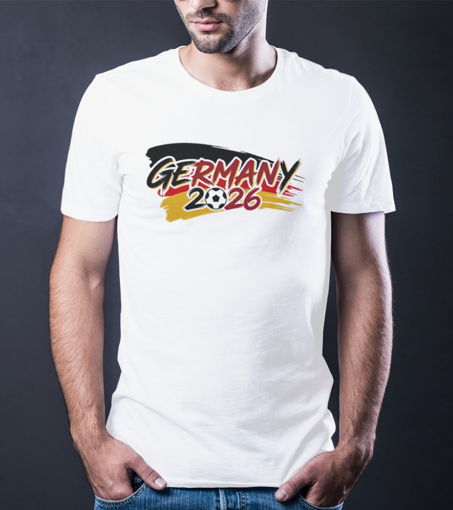 Germany 2026 World Cup Soccer Fan Gear T-Shirt