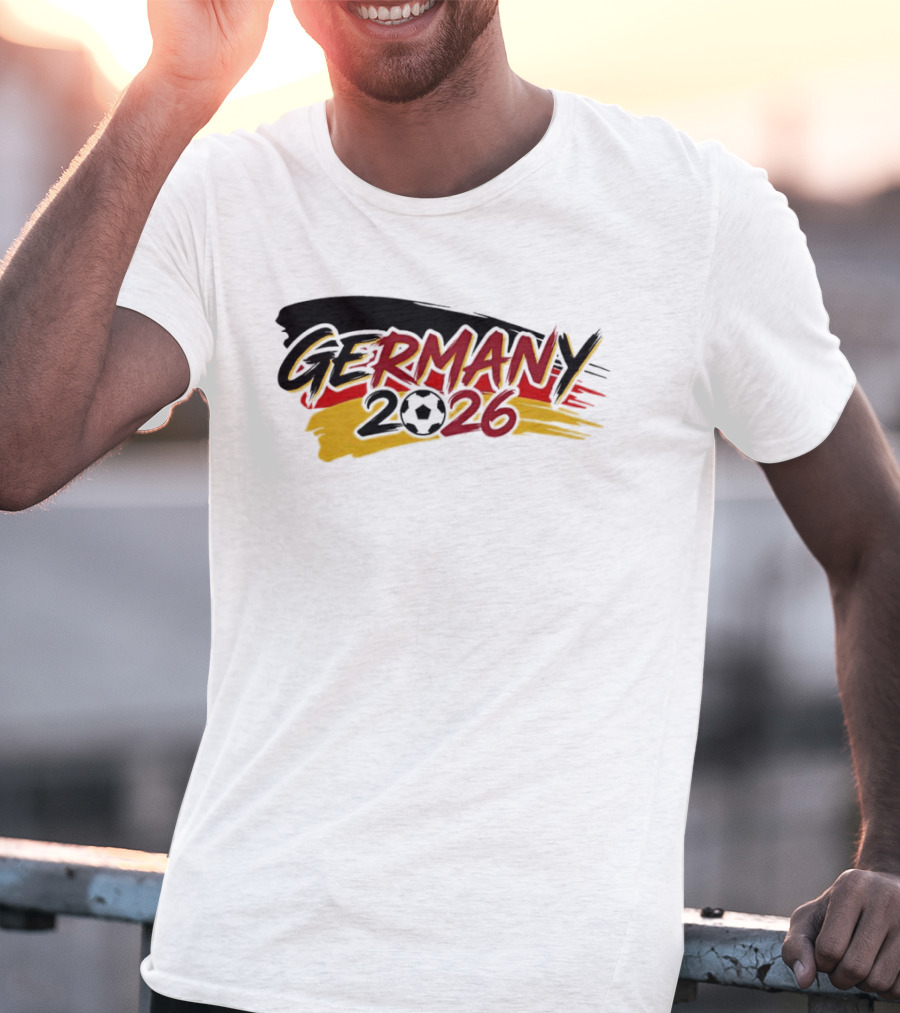 Germany 2026 World Cup Soccer Fan Gear T-Shirt