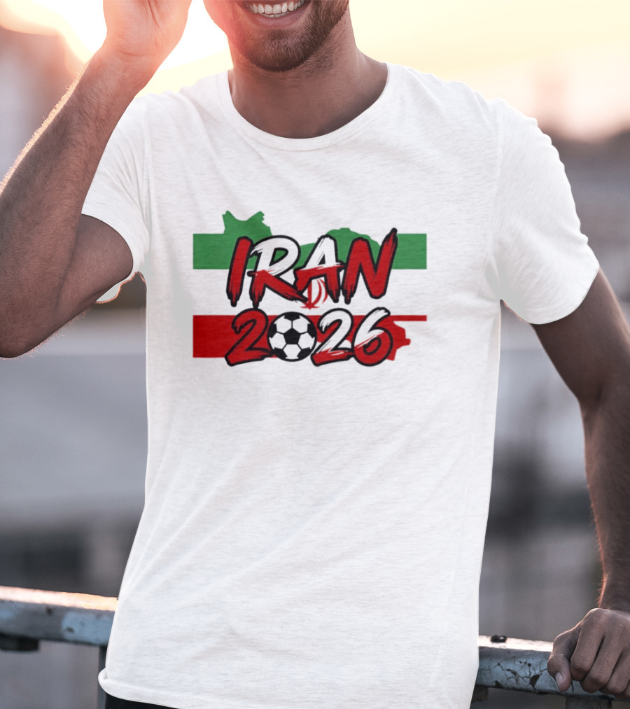 IRAN 2026 World Cup Soccer National Team T-Shirt
