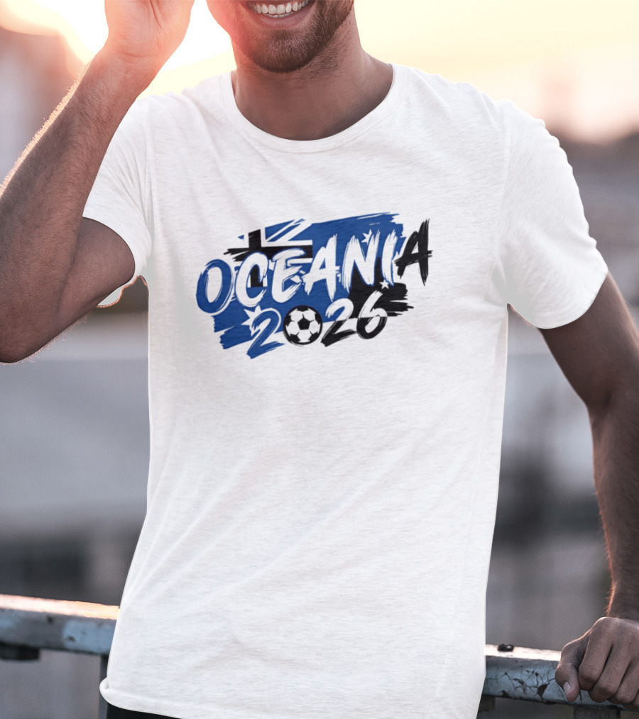Oceania 2026 Soccer Championship Flag Football T-Shirt