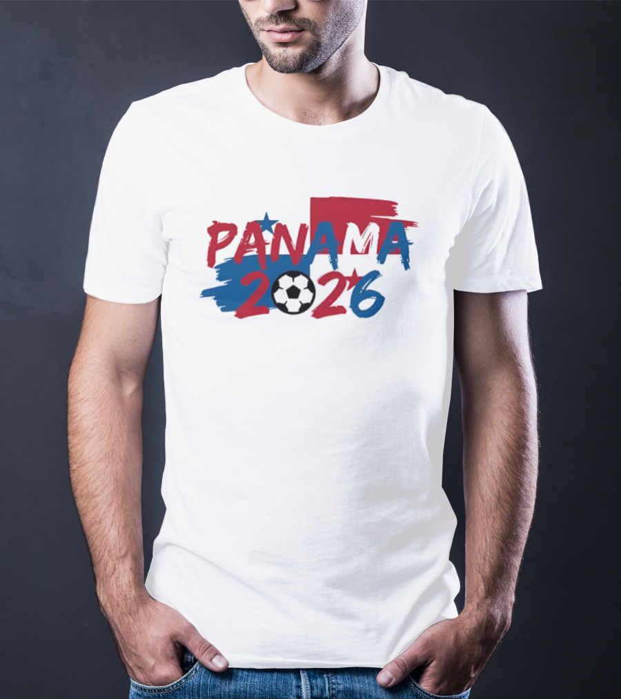 Panama 2026 Soccer Team World Cup Soccer Ball T-Shirt