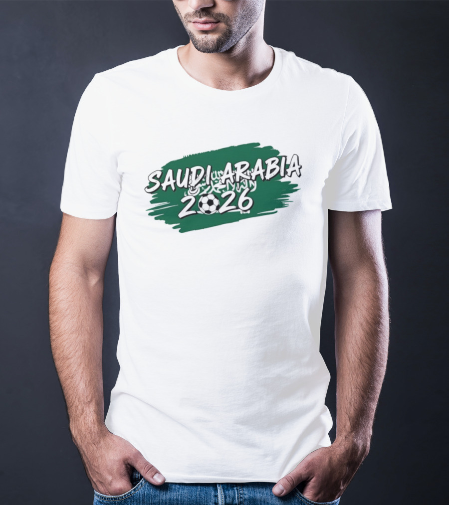 Saudi Arabia 2026 Soccerball T-Shirt