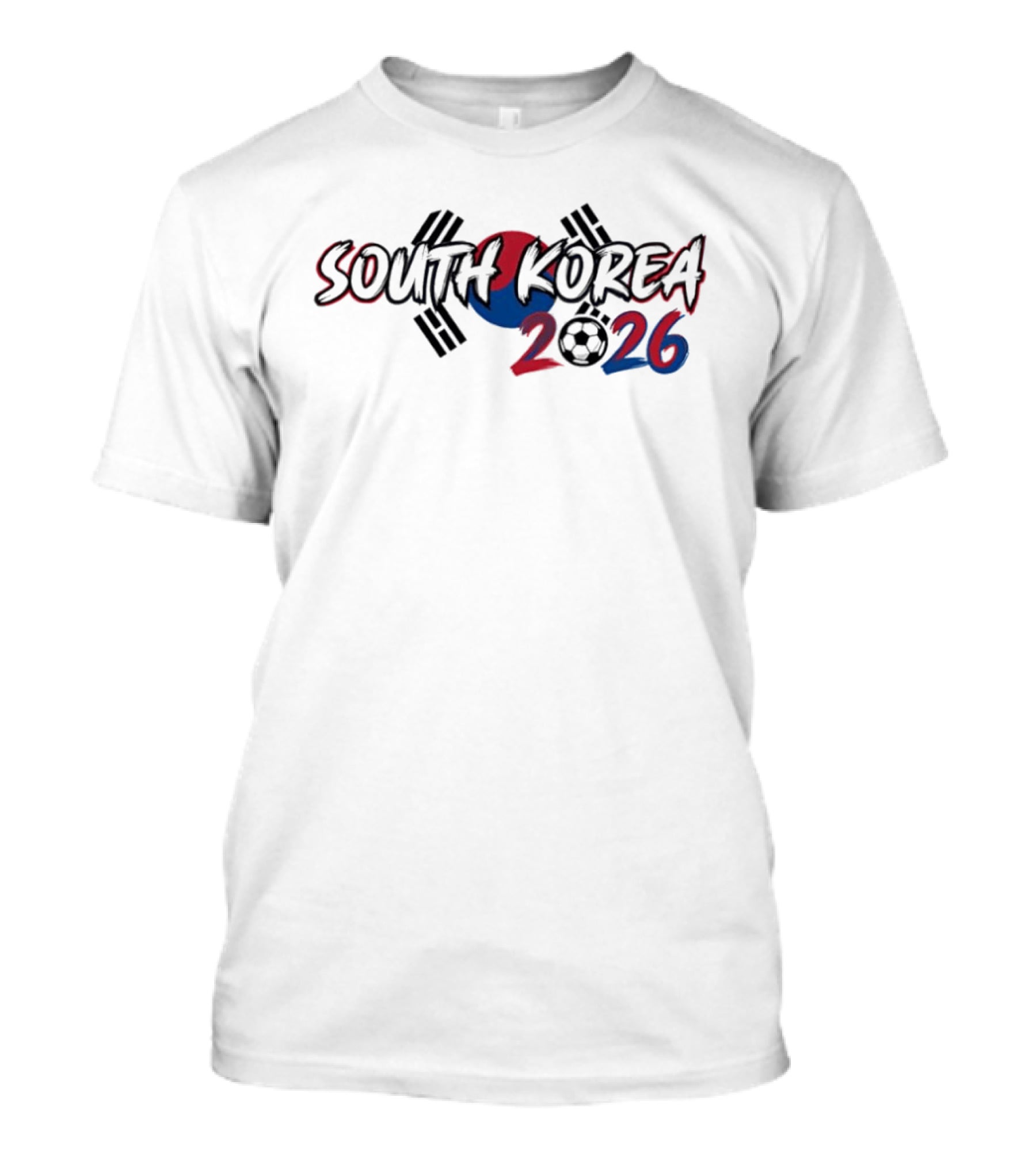 South Korea 2026 World Cup Soccer Team Fan T-Shirt