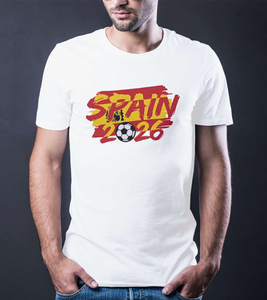 Spain 2026 World Cup Soccer Football Team T-Shirt
