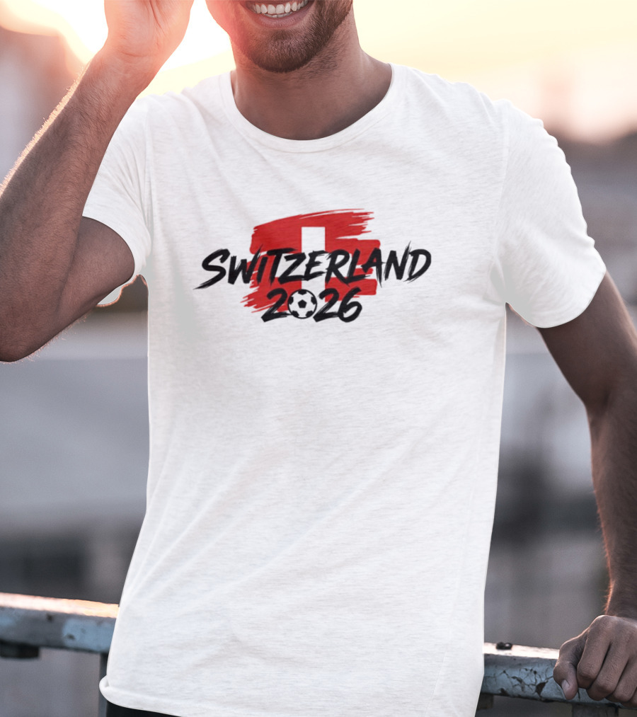 Switzerland 2026 Football World Cup Team Soccer T-Shirt