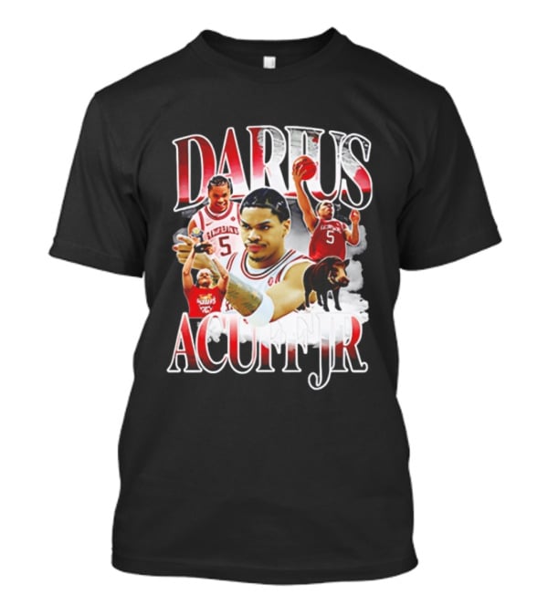 Darus Acuff Jr Arkansas Razorbacks Basketball Player Highlights T-Shirt