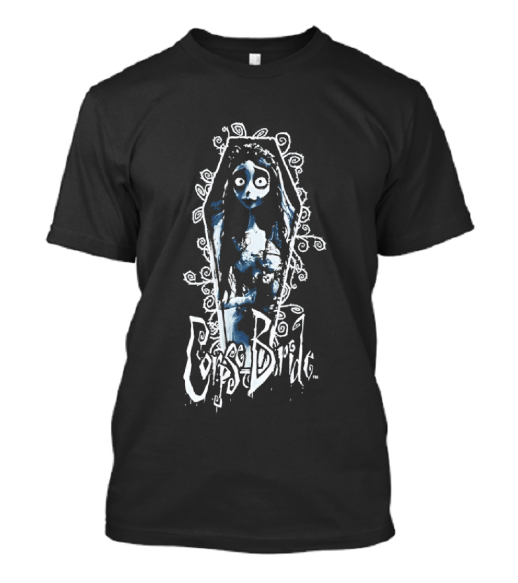 Corpse Bride Tim Burton Gothic Romantic Animated Movie T-Shirt