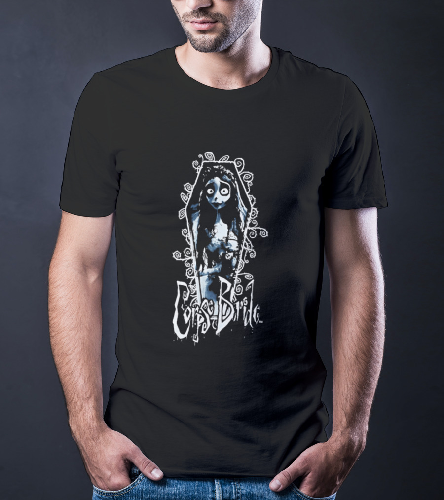 Corpse Bride Tim Burton Gothic Romantic Animated Movie T-Shirt
