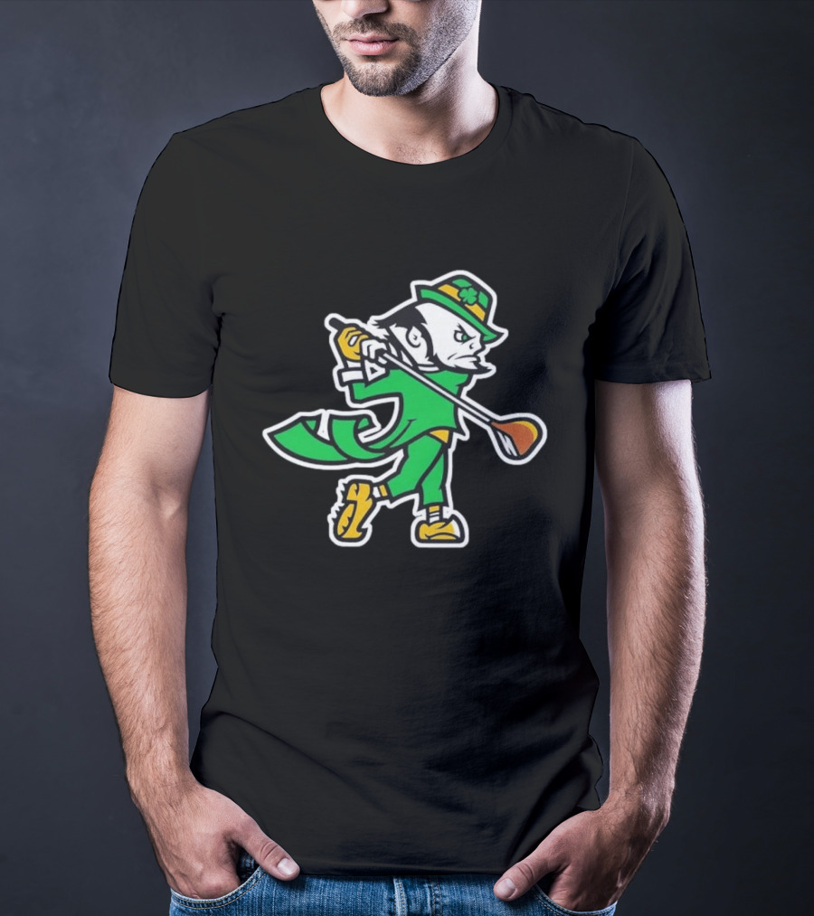 Notre Dame Fighting Irish Golf Leprechaun 2026 T-Shirt