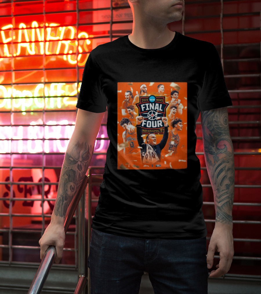 Illinois Fighting Illini 2026 Final Four Indianapolis Celebration T-Shirt