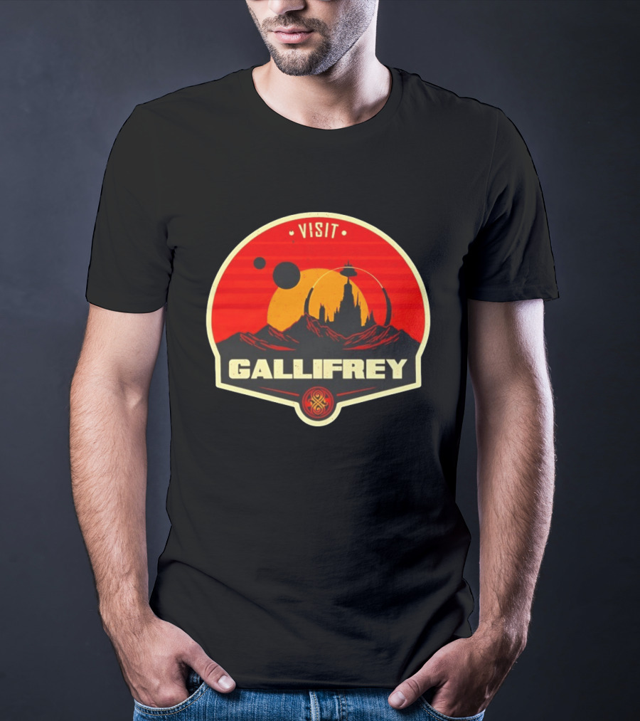 Visit Gallifrey Chrono Citadel Sci Fi World T-Shirt