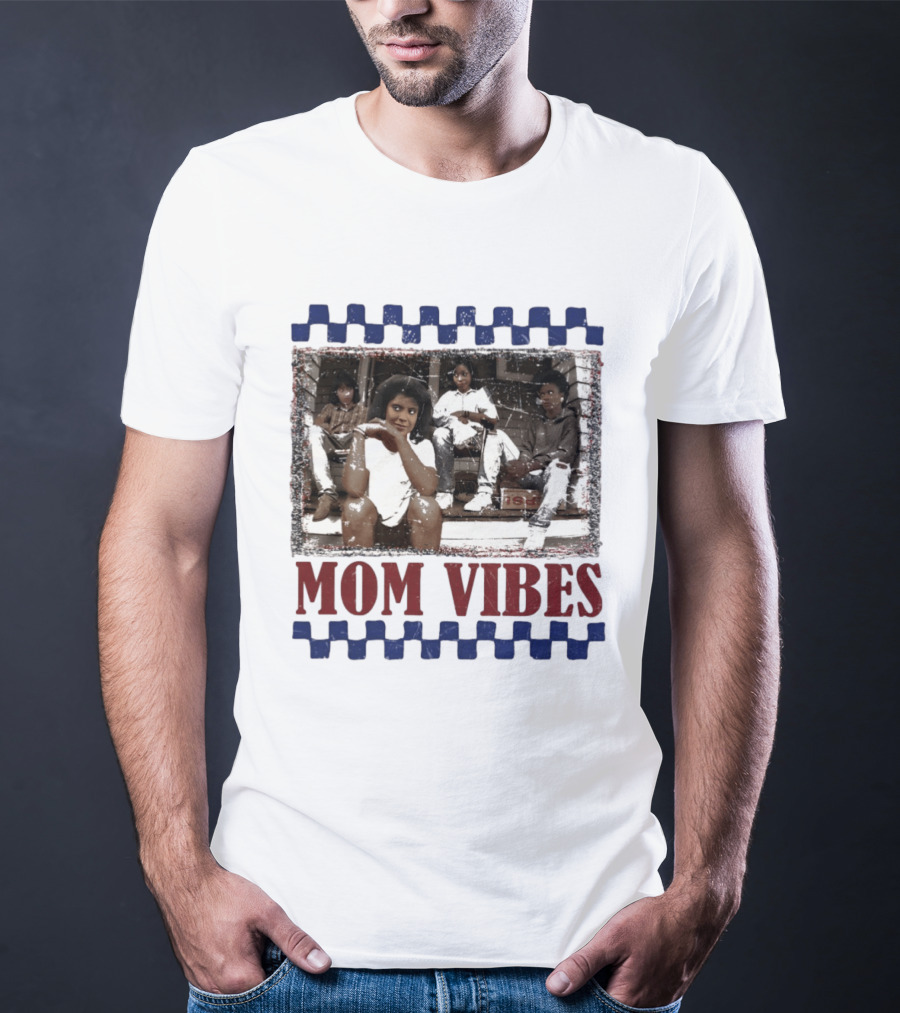 Mom Vibes Retro Mother's Day Family T-Shirt