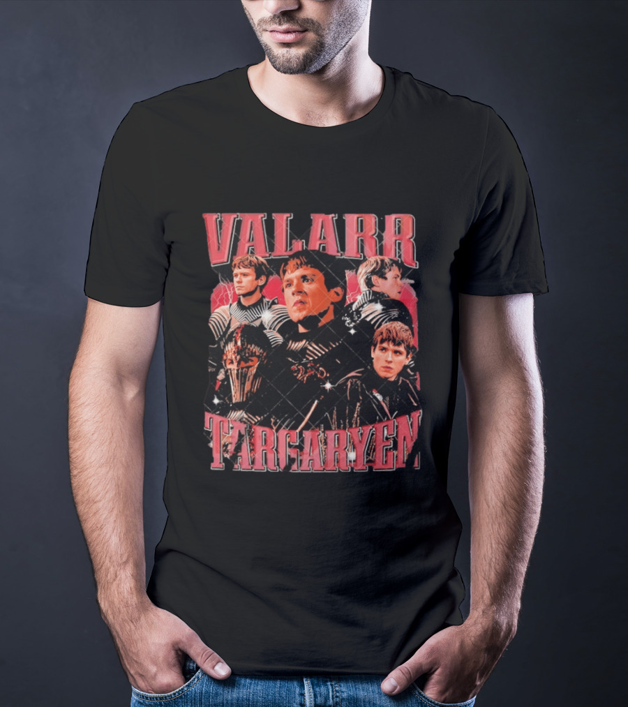 Valarr Targaryen Aegon Rightful Heir Fantasy Saga T-Shirt