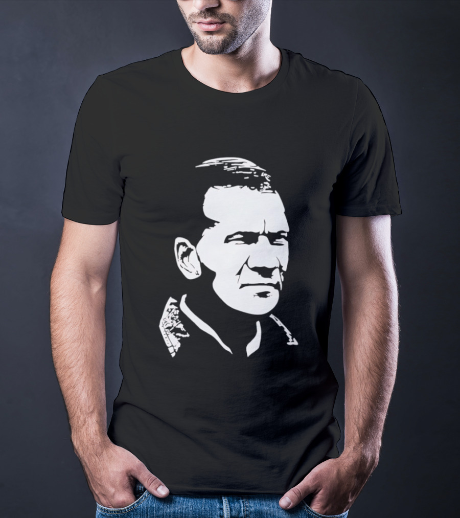 Barry Switzer Coach The King Sketch T-Shirt