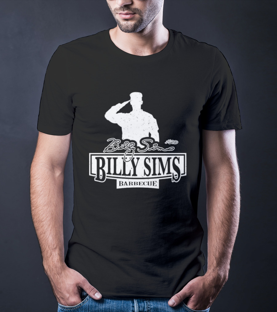 Billy Sims Barbecue T-Shirt