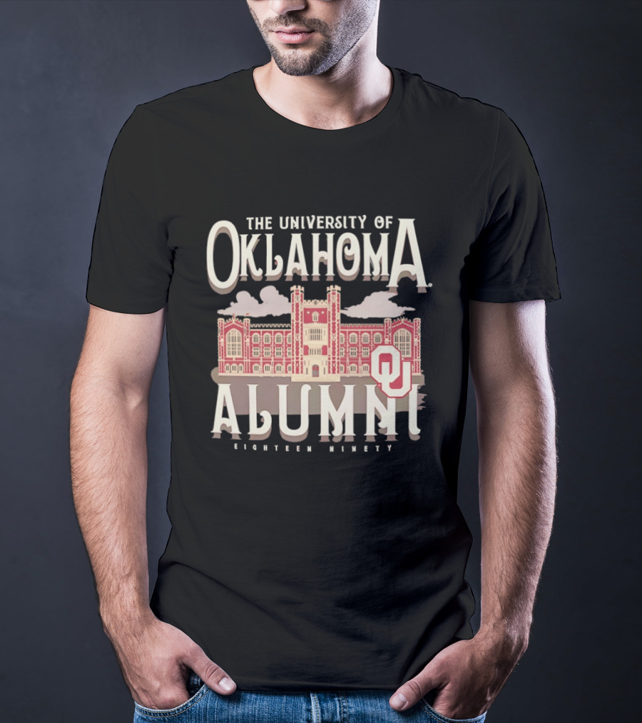 The University Of Oklahoma Alumni Oklahoma Sooners Eighteen Ninety T-Shirt