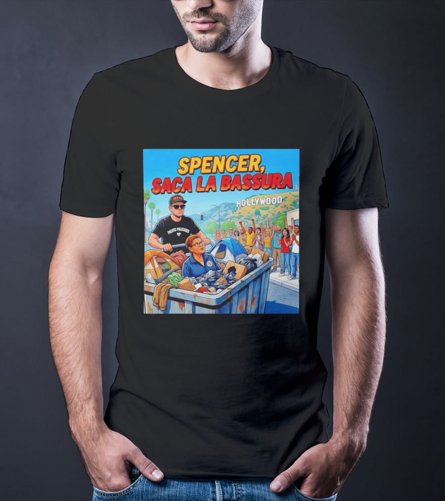 Spencer Saca La Bassura Pacific Palisades Hollywood Scene T-Shirt