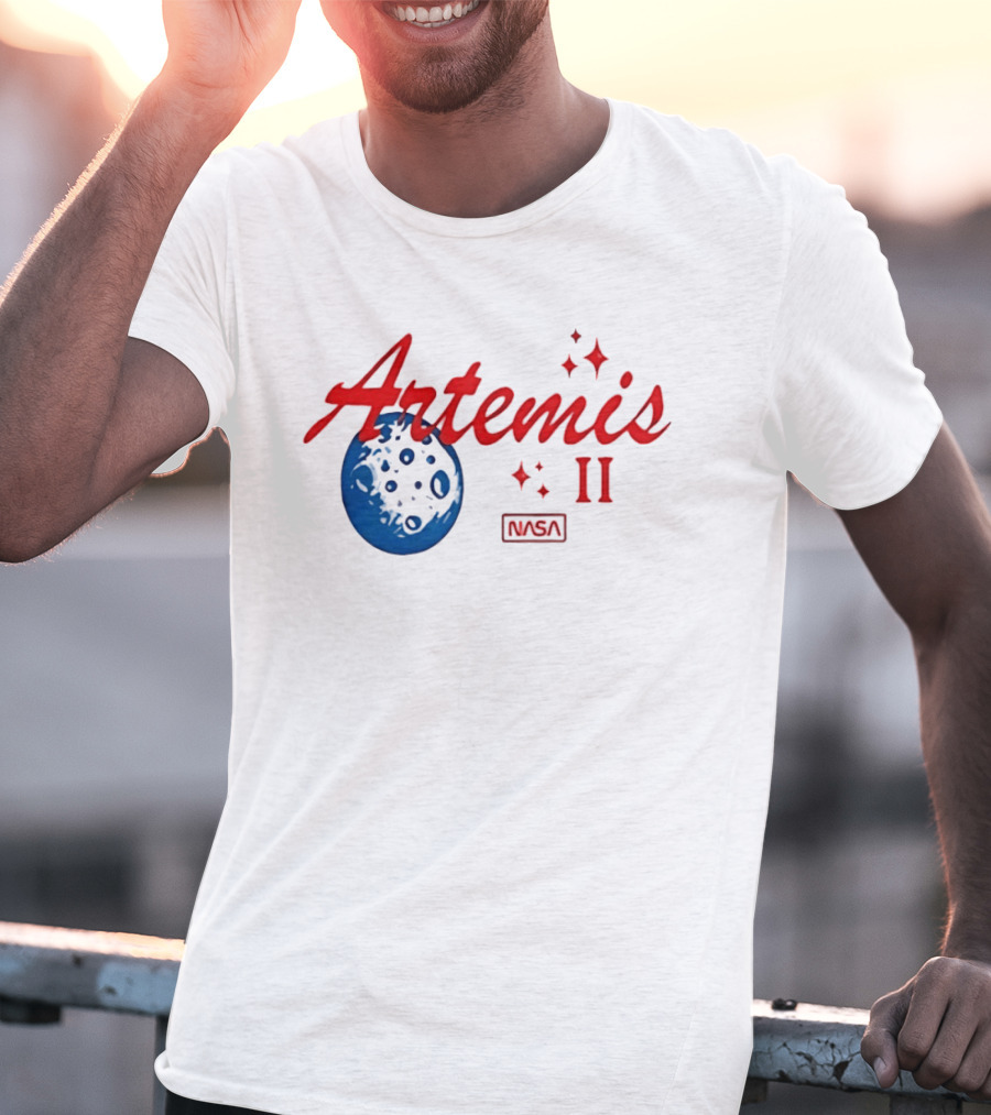 Artemis II NASA Moon Mission Astronaut Program T-Shirt