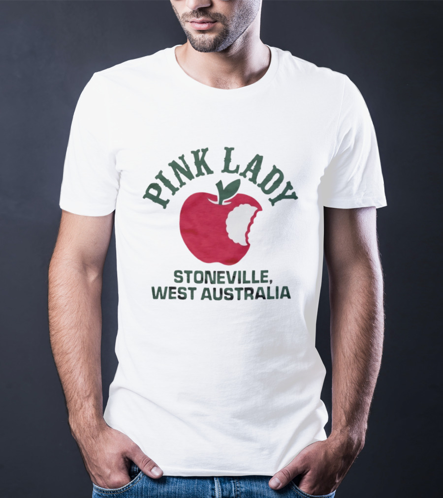 Pink Lady Apple Stoneville West Australia Bite Mark T-Shirt