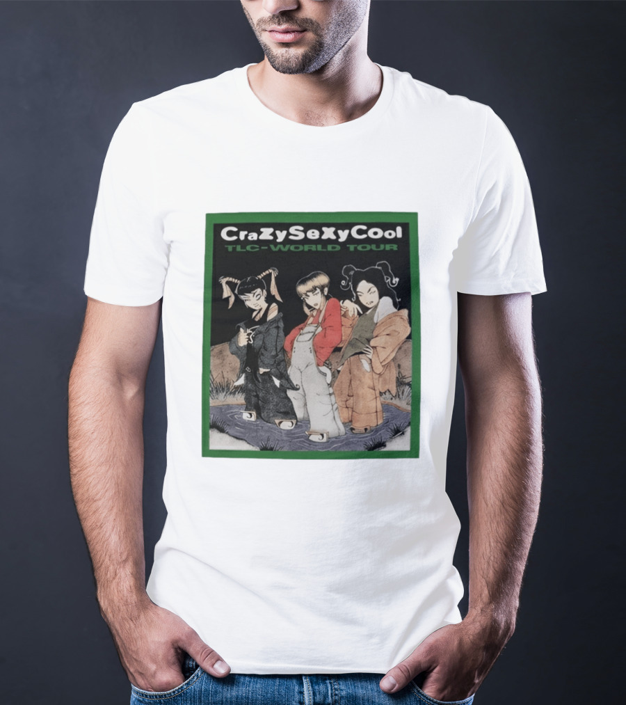 TLC CrazySexyCool World Tour 1995 T-Shirt