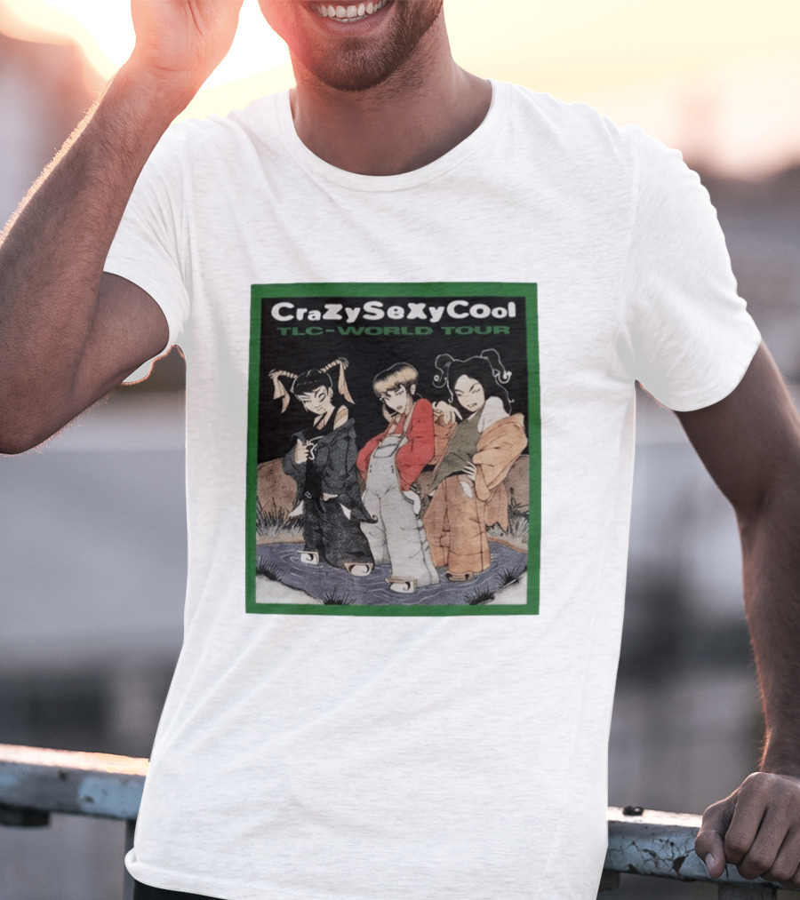 TLC CrazySexyCool World Tour 1995 T-Shirt