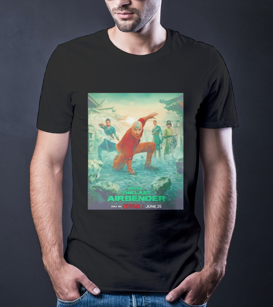 Avatar The Last Airbender Coming June 25 On Netflix T-Shirt
