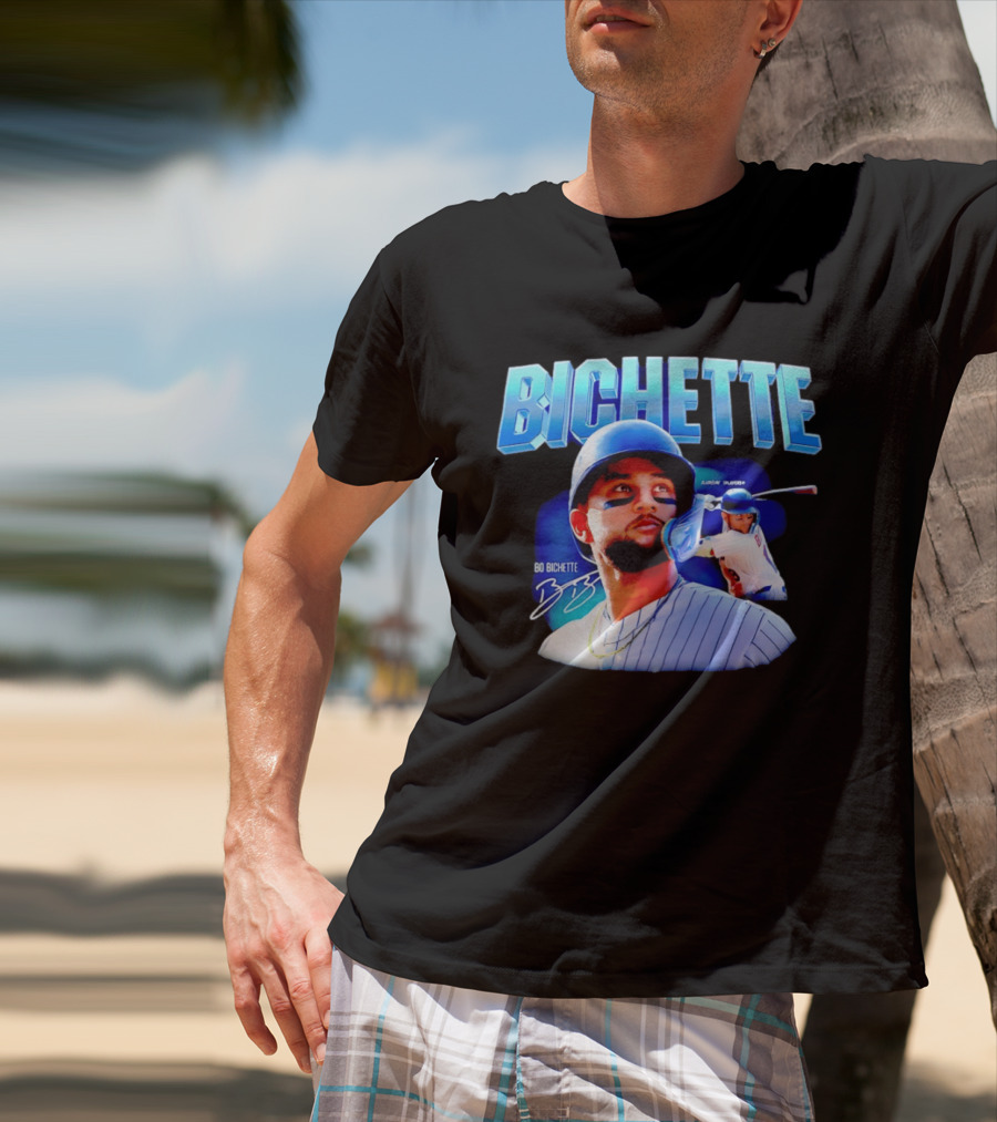 Bichette Bo Bichette Baseball Player Blue Jersey Athletic Gear T-Shirt