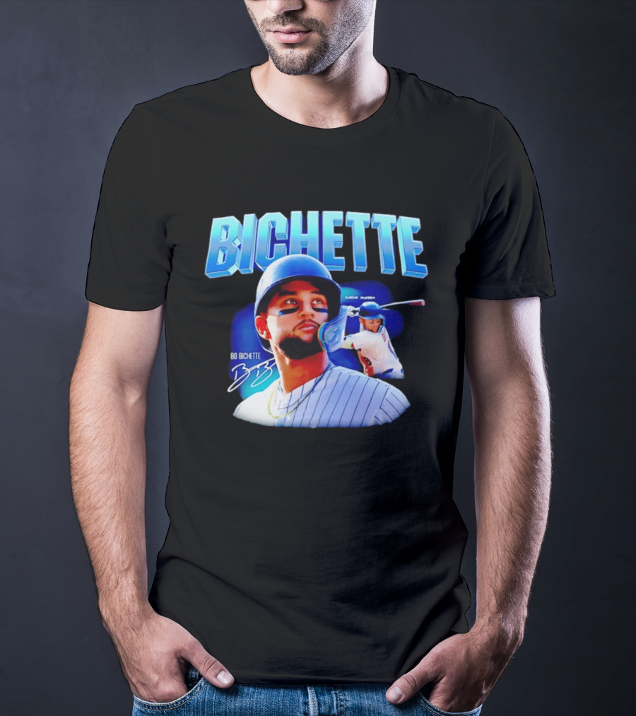 Bichette Bo Bichette Baseball Player Blue Jersey Athletic Gear T-Shirt