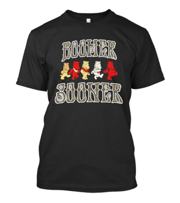Boomer Sooner Grateful Dead Dancing Bears Oklahoma T-Shirt