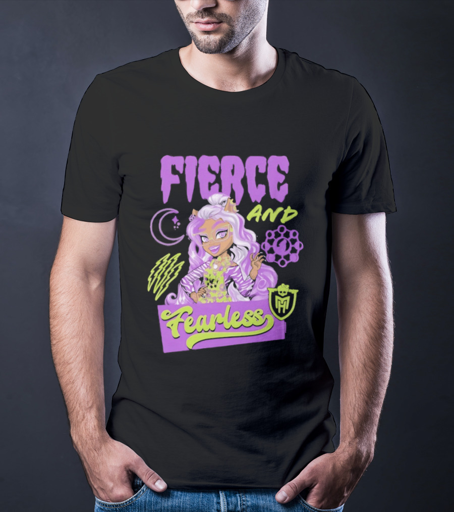 Fierce And Fearless Clawdeen Wolf Monster High T-Shirt