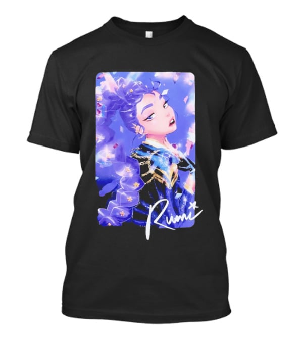 Rumi KPop Demon Hunters HUNTR X Anime T-Shirt