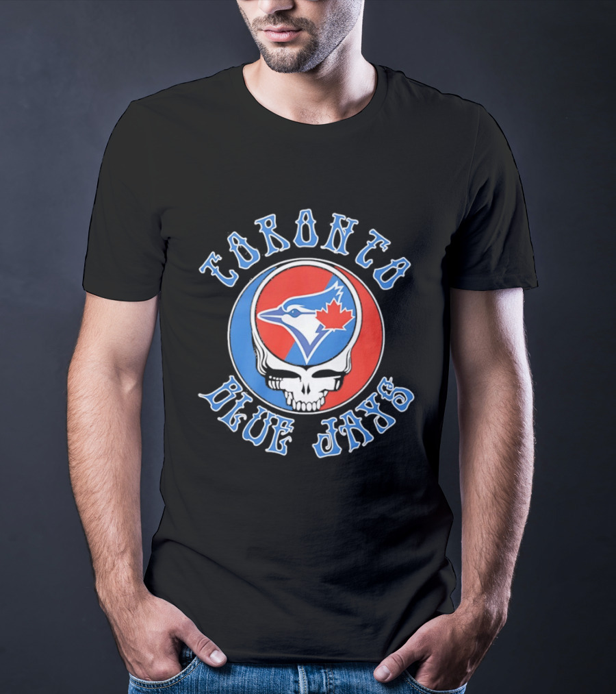 Toronto Blue Jays Grateful Dead Steal Your Face Mashup T-Shirt