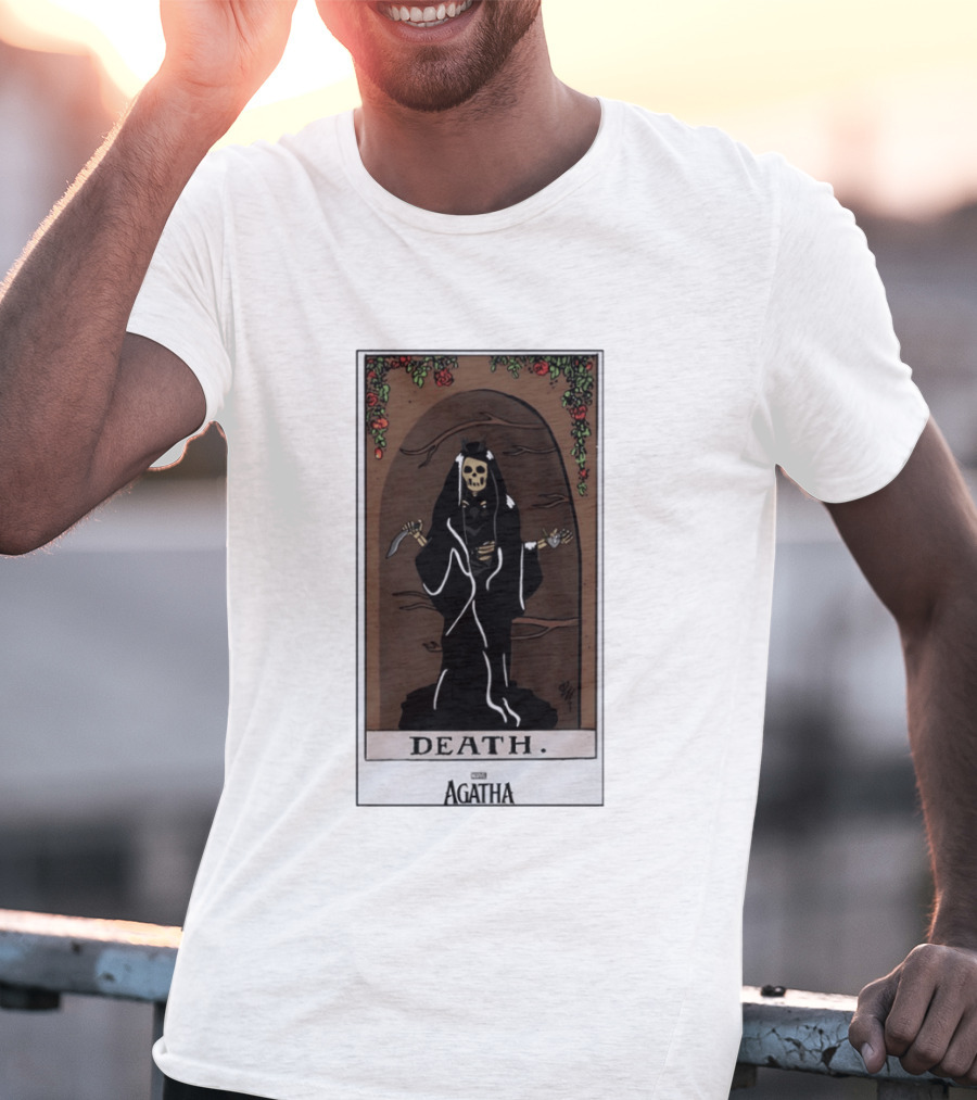 Death Tarot Card Marvel Agatha All Along T-Shirt