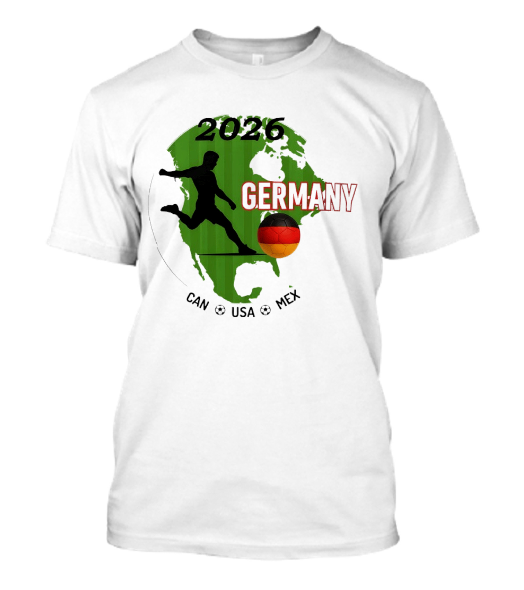 2026 Germany Football CAN USA MEX Soccer World Cup T-Shirt