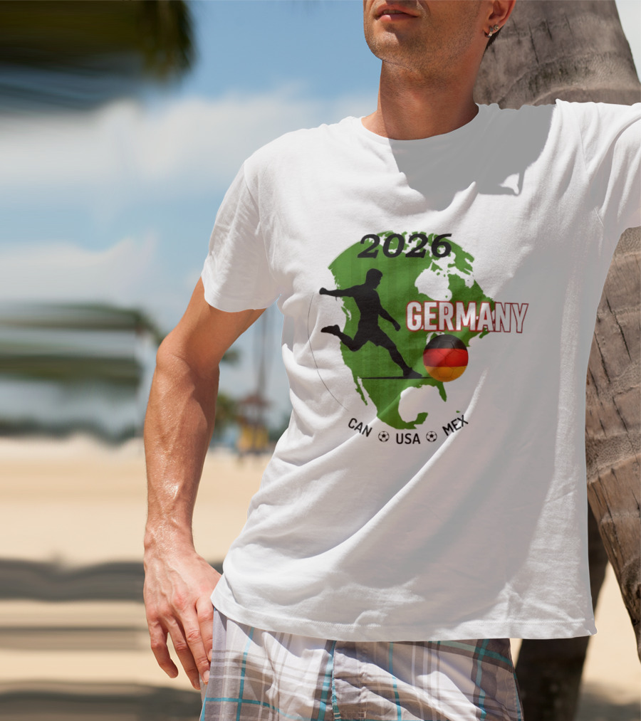 2026 Germany Football CAN USA MEX Soccer World Cup T-Shirt