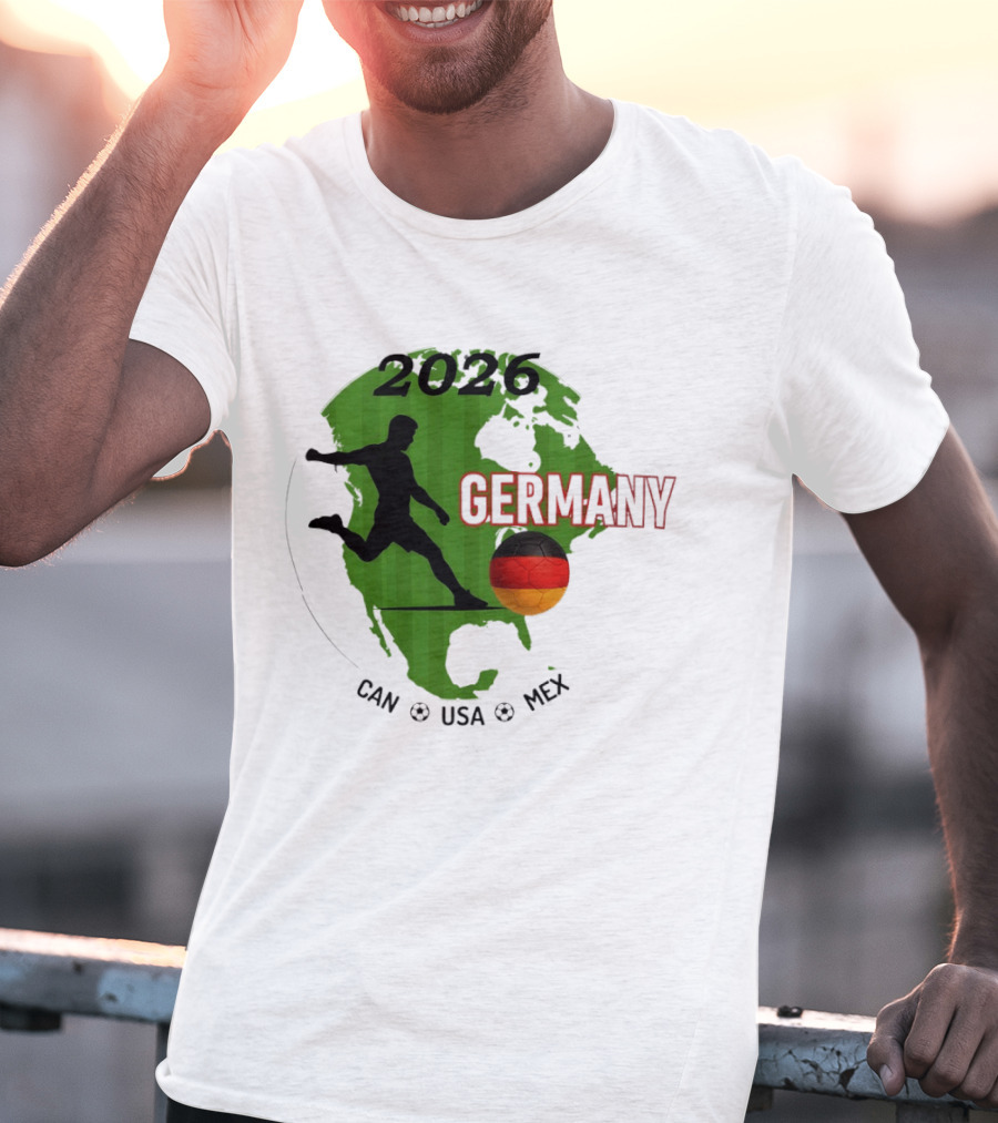 2026 Germany Football CAN USA MEX Soccer World Cup T-Shirt