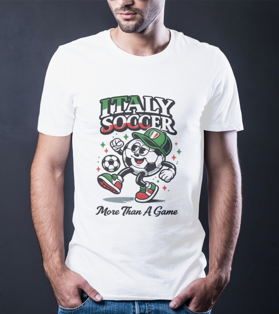 Italy Soccer More Than A Game Ball T-Shirt