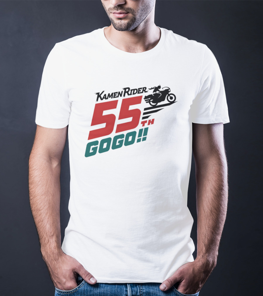 Kamen Rider 55th Anniversary Gogo Biker Celebration T-Shirt