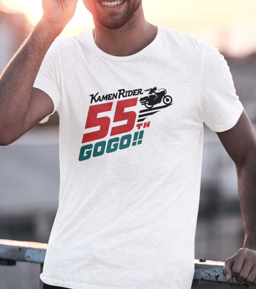 Kamen Rider 55th Anniversary Gogo Biker Celebration T-Shirt