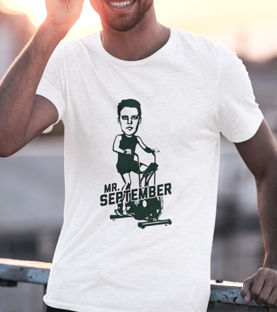 Kirill Kaprizov Minnesota Wild NHL Hockey Mr September Exercise Bike T-Shirt